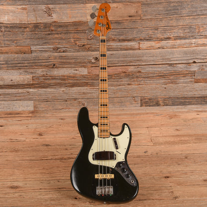 Fender Jazz Bass Black 1973 Bass Guitars
