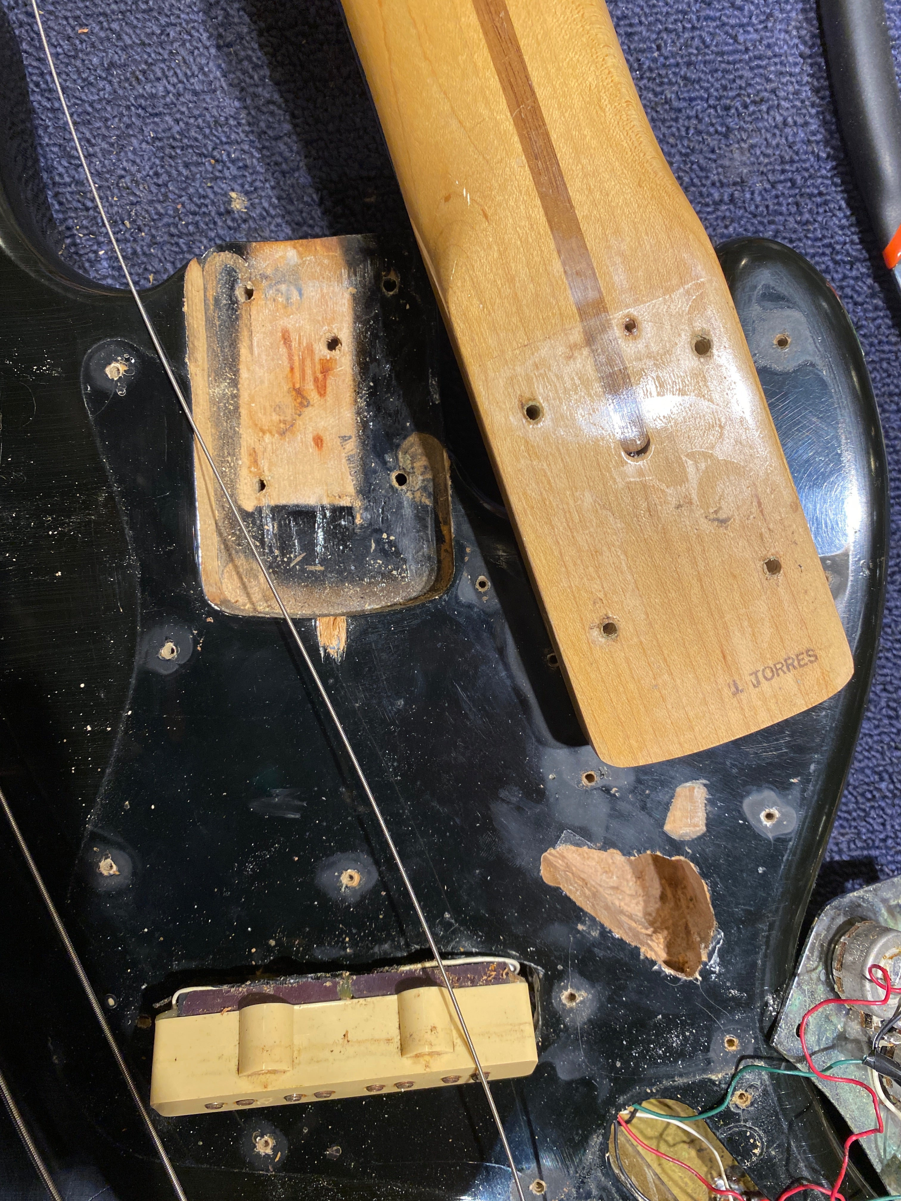 Fender Jazz Bass Black 1973 Bass Guitars