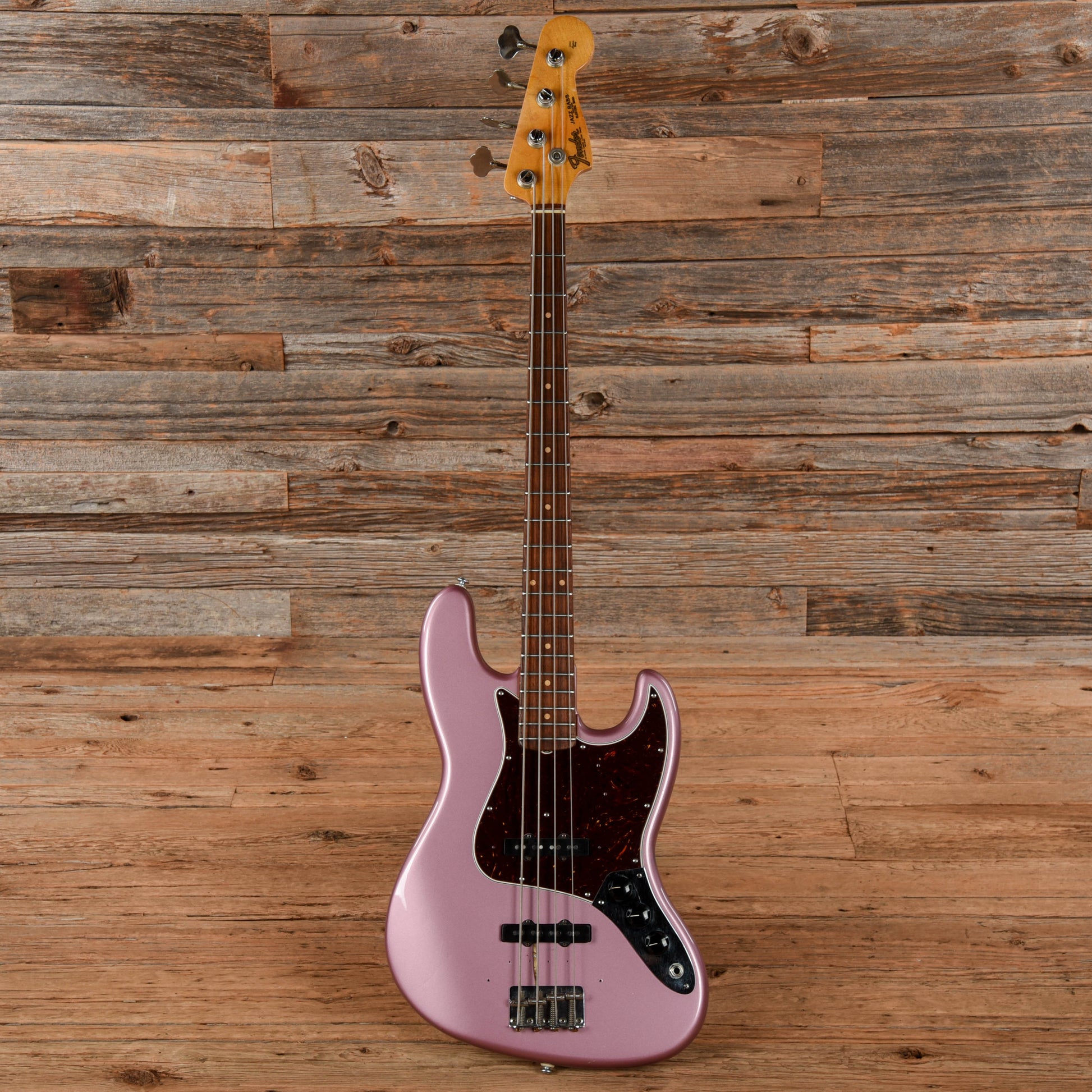 Fender Jazz Bass Burgundy Mist Refin 1962 Bass Guitars