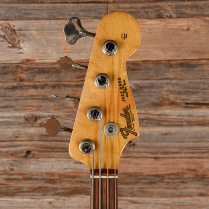 Fender Jazz Bass Burgundy Mist Refin 1962 Bass Guitars