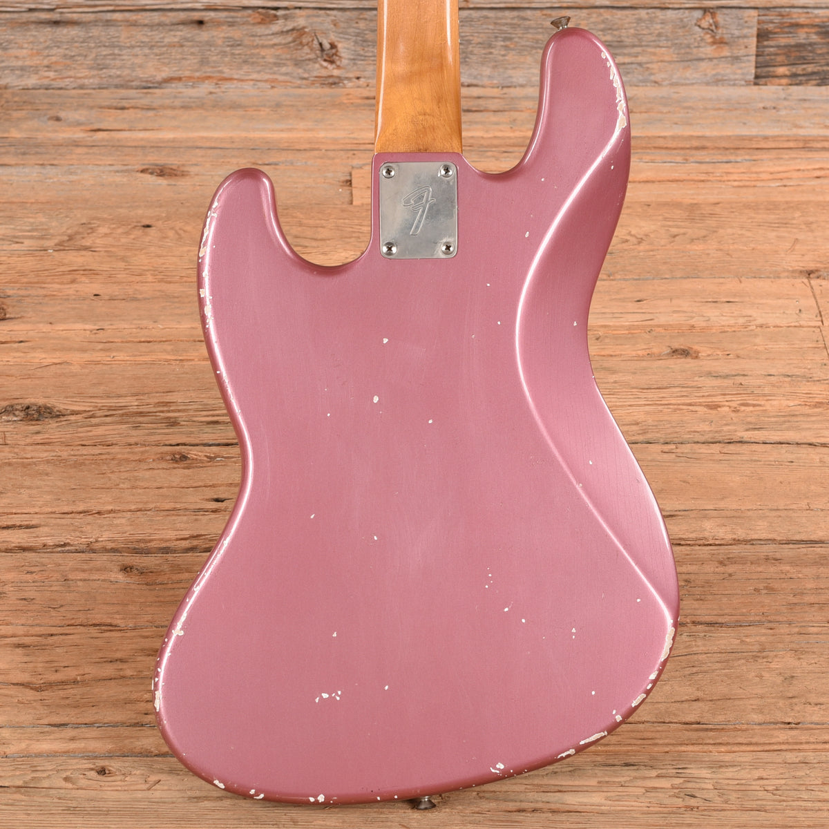 Fender Jazz Bass Flea neck w/MJT body Burgundy Mist Bass Guitars