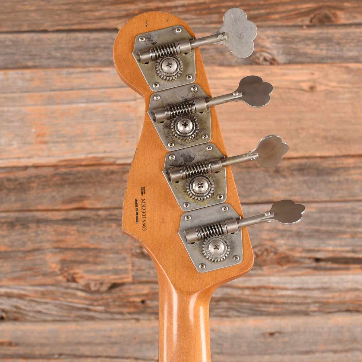 Fender Jazz Bass Flea neck w/MJT body Burgundy Mist Bass Guitars