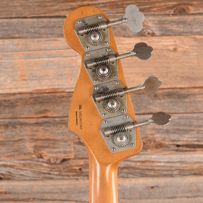 Fender Jazz Bass Flea neck w/MJT body Burgundy Mist Bass Guitars