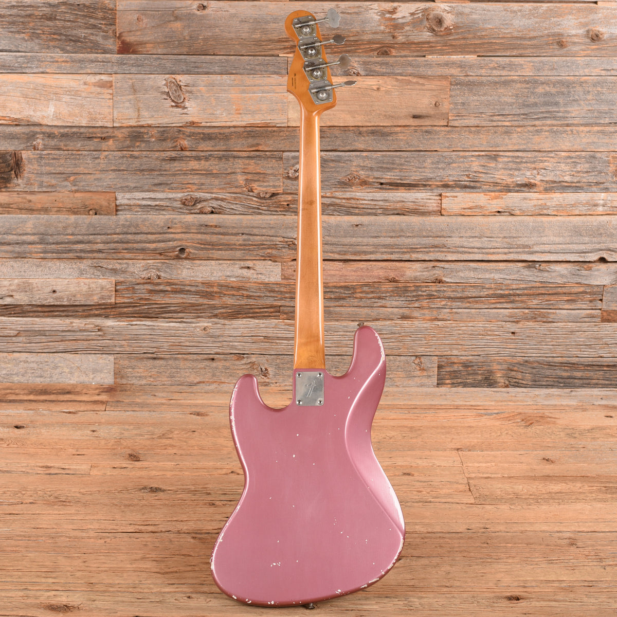 Fender Jazz Bass Flea neck w/MJT body Burgundy Mist Bass Guitars