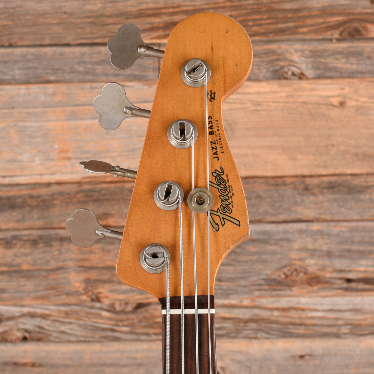 Fender Jazz Bass Flea neck w/MJT body Burgundy Mist Bass Guitars