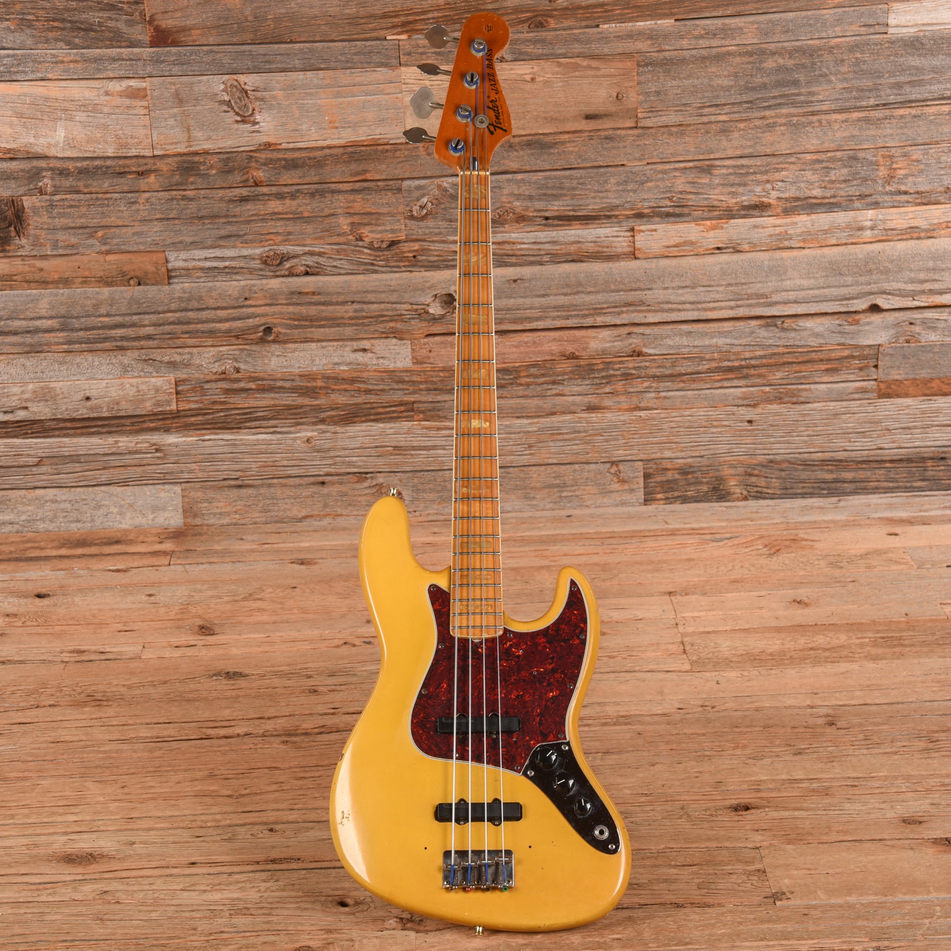 Fender Jazz Bass Natural 1970s Bass Guitars