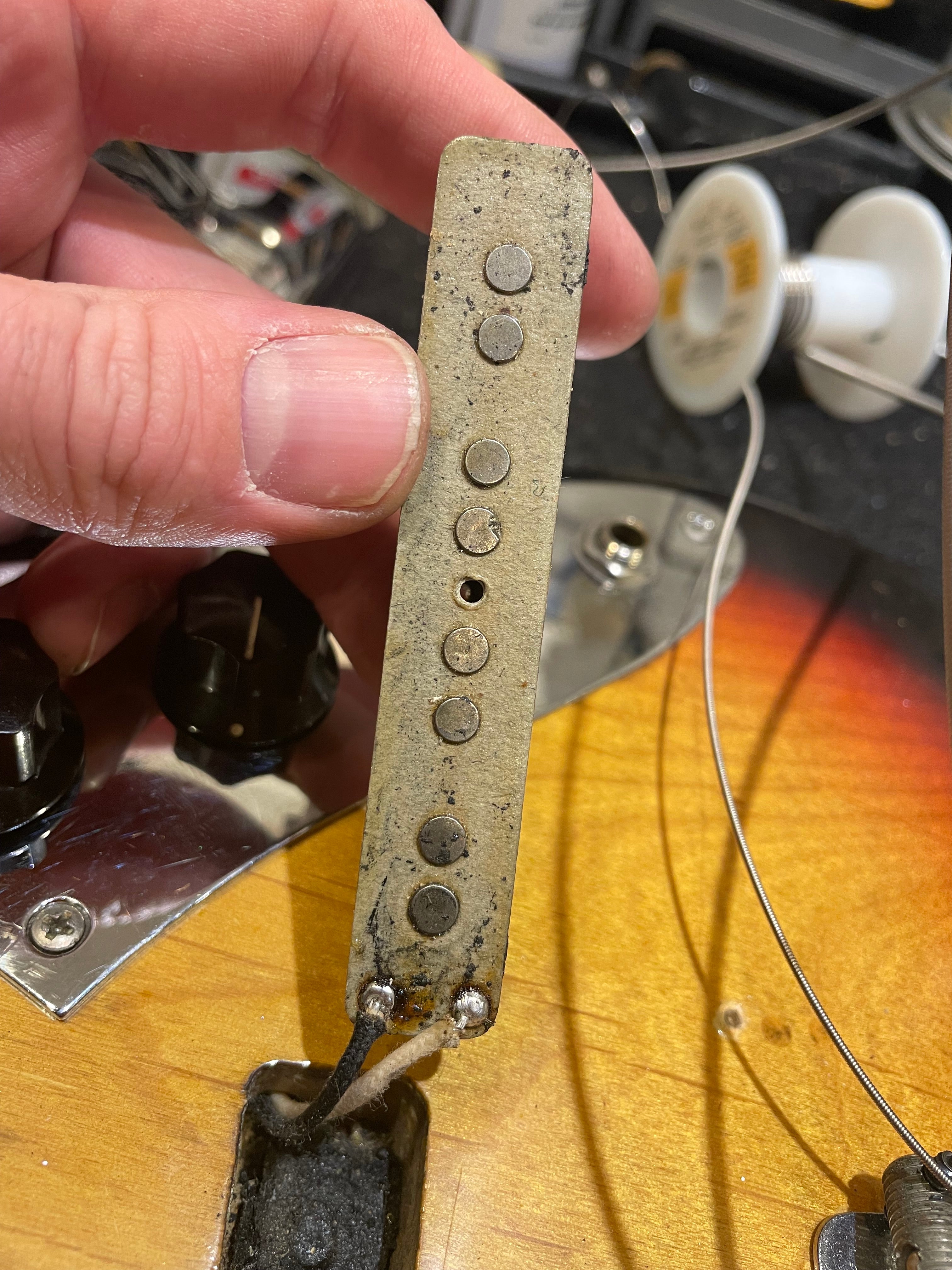 Fender Jazz Bass Sunburst 1964 Bass Guitars
