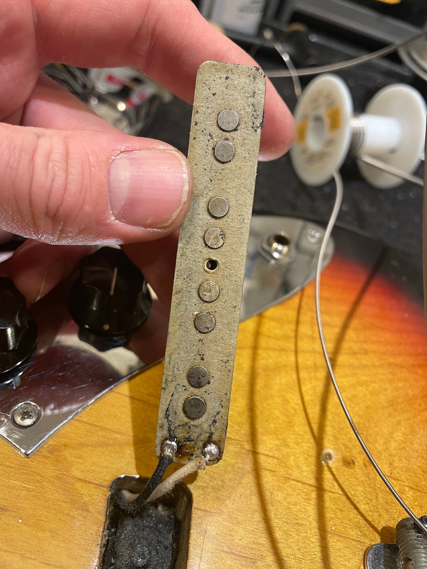 Fender Jazz Bass Sunburst 1964 Bass Guitars