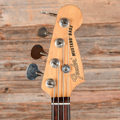Fender Justin Meldal Johnson Road Worn Signature Mustang Bass Black 2023 Bass Guitars