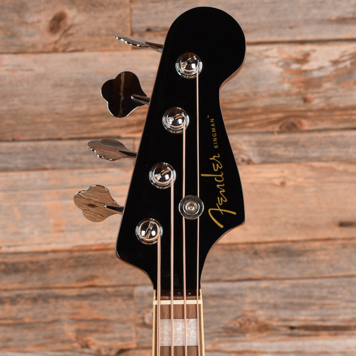 Fender Kingman Bass V2 Black 2020 Bass Guitars