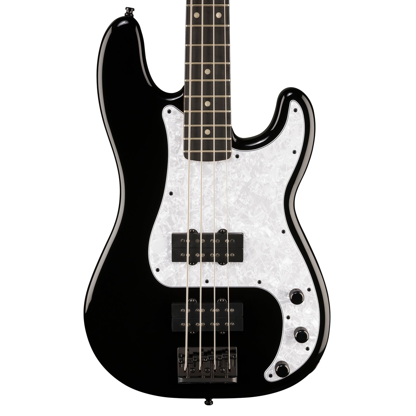 Fender Limited Edition Player Fusion Precision Bass HH Black Bass Guitars