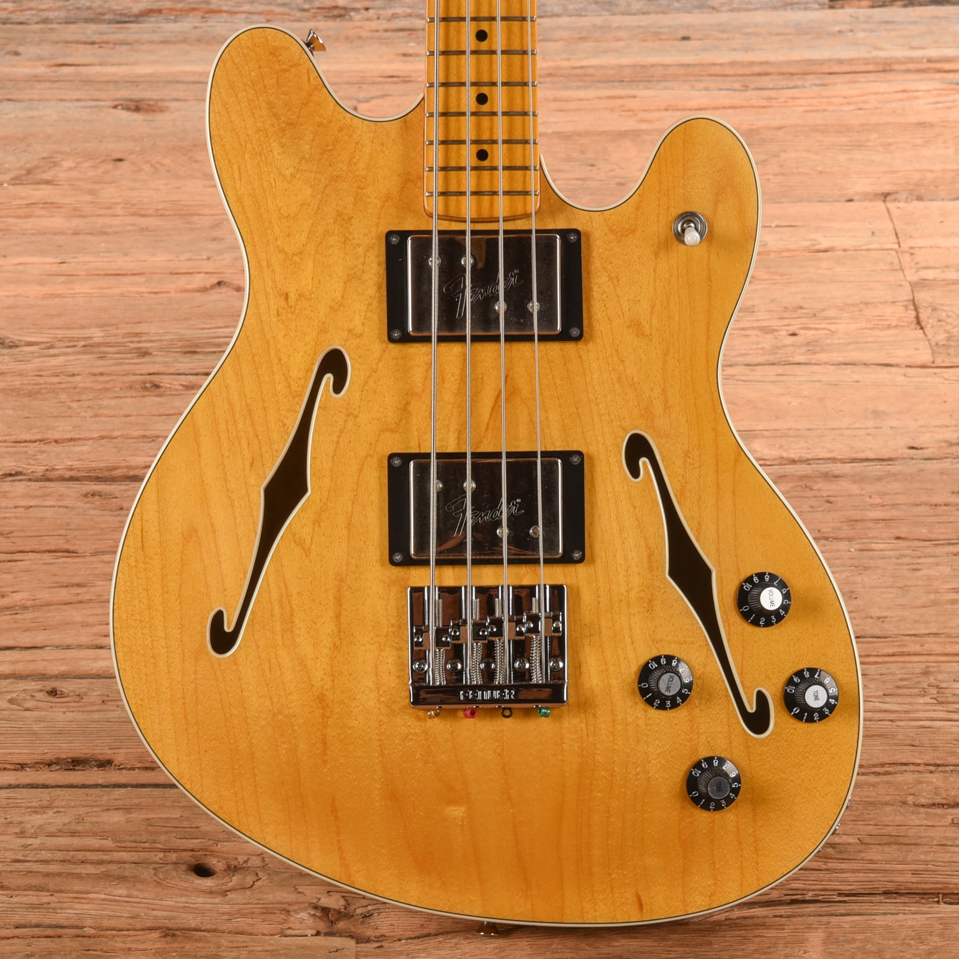 Fender Modern Player Starcaster Bass Natural 2013 Bass Guitars