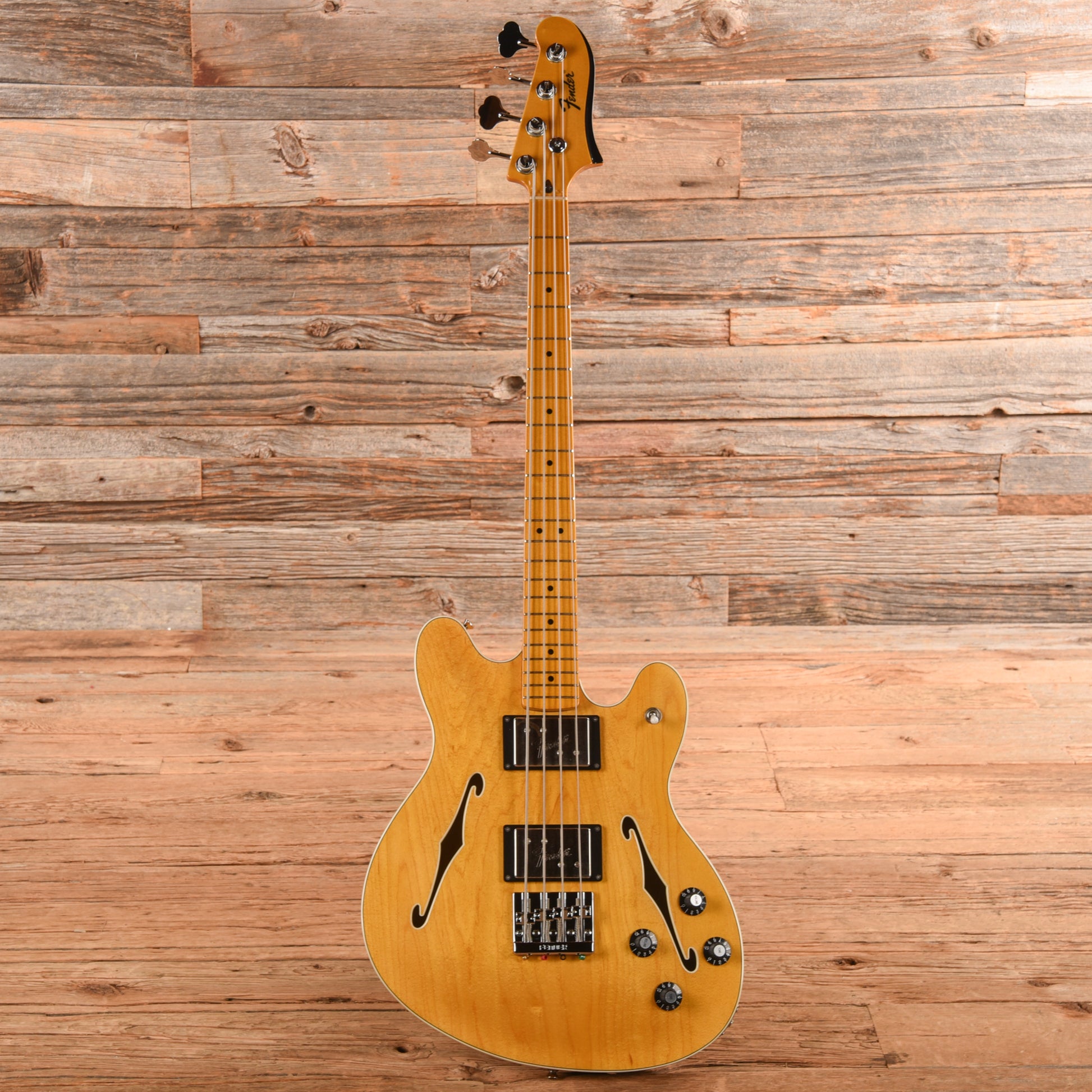 Fender Modern Player Starcaster Bass Natural 2013 Bass Guitars