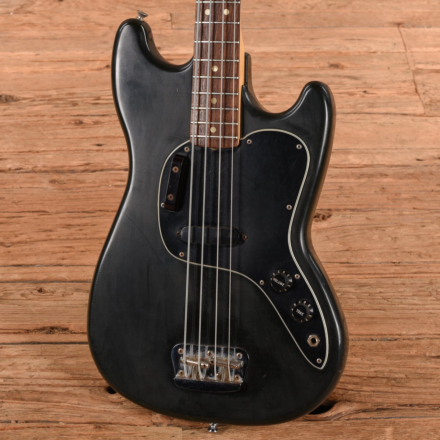 Fender Music Master Bass Black 1978 Bass Guitars