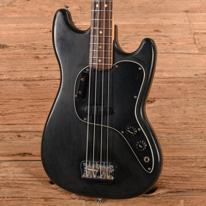 Fender Music Master Bass Black 1978 Bass Guitars