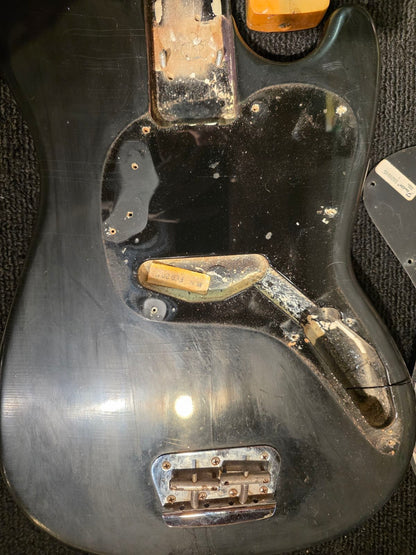 Fender Music Master Bass Black 1978 Bass Guitars