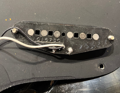 Fender Musicmaster Bass Black 1982 Bass Guitars