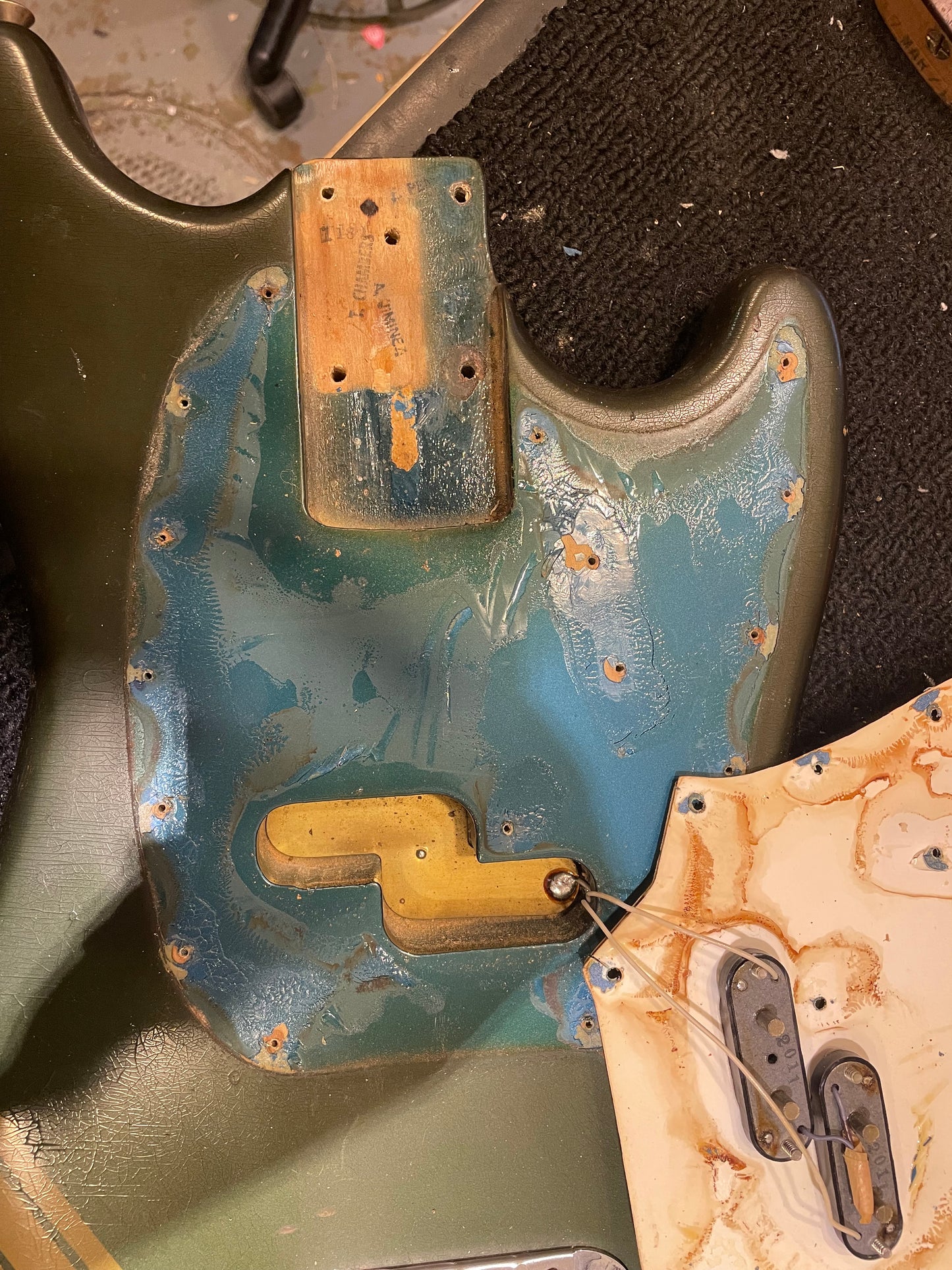 Fender Mustang Bass Competition Blue 1971 Bass Guitars
