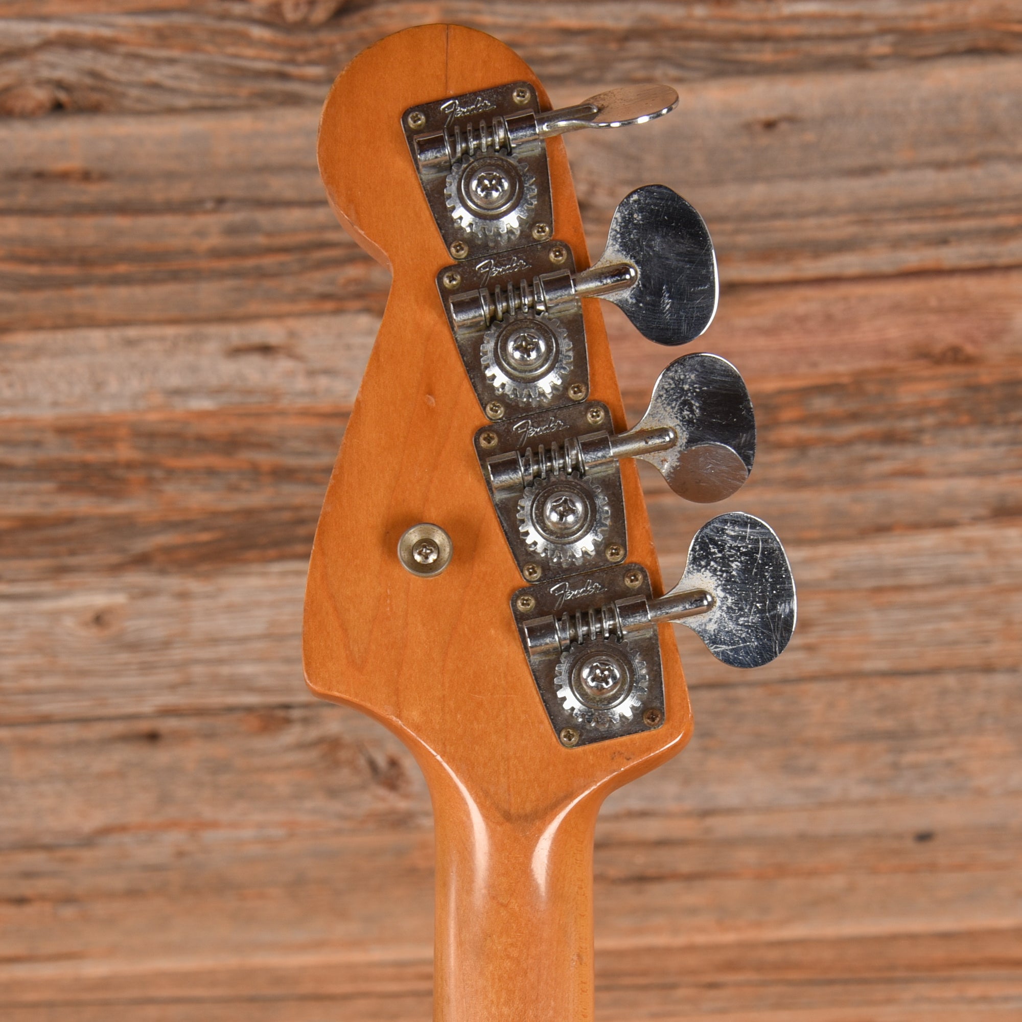 Fender Mustang Bass White 1966 Bass Guitars