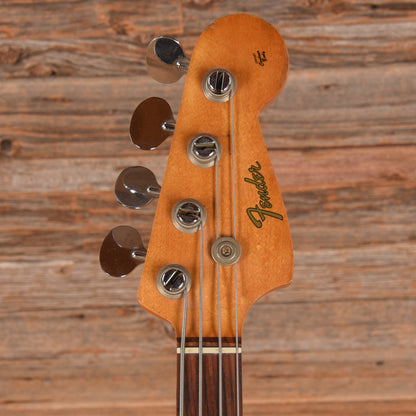 Fender Mustang Bass White 1966 Bass Guitars