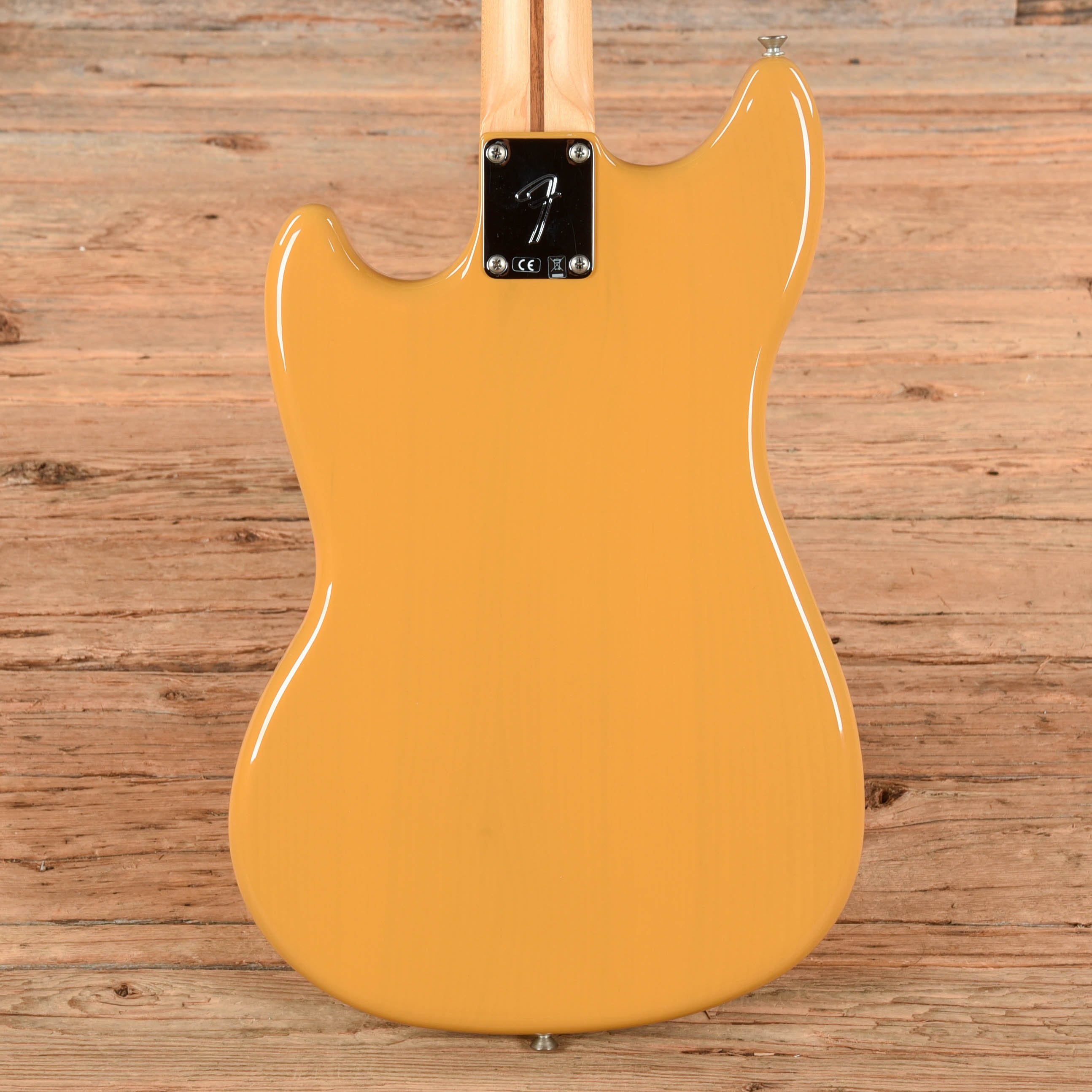 Fender Offset Series Mustang Bass PJ Butterscotch Blonde 2019 Bass Guitars
