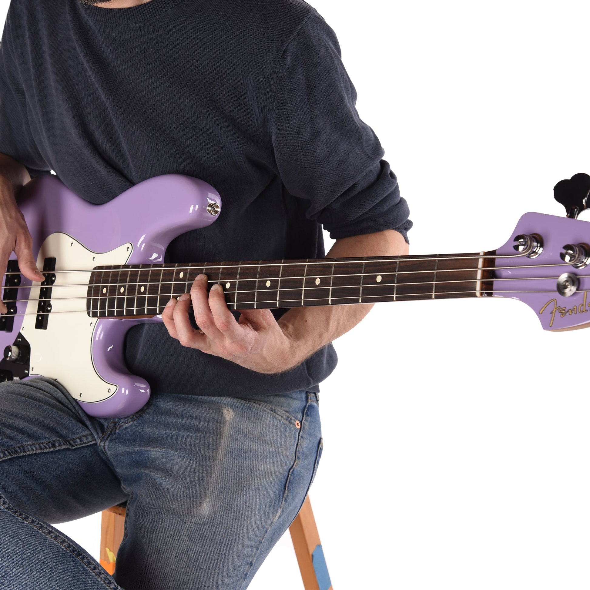 Fender Player II Jazz Bass Lavender Haze Bass Guitars