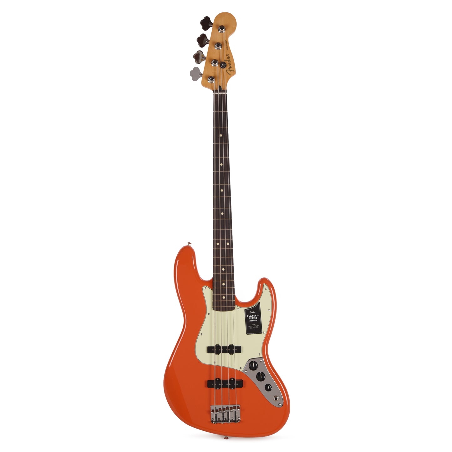Fender Player II Jazz Bass Rallye Orange Bass Guitars