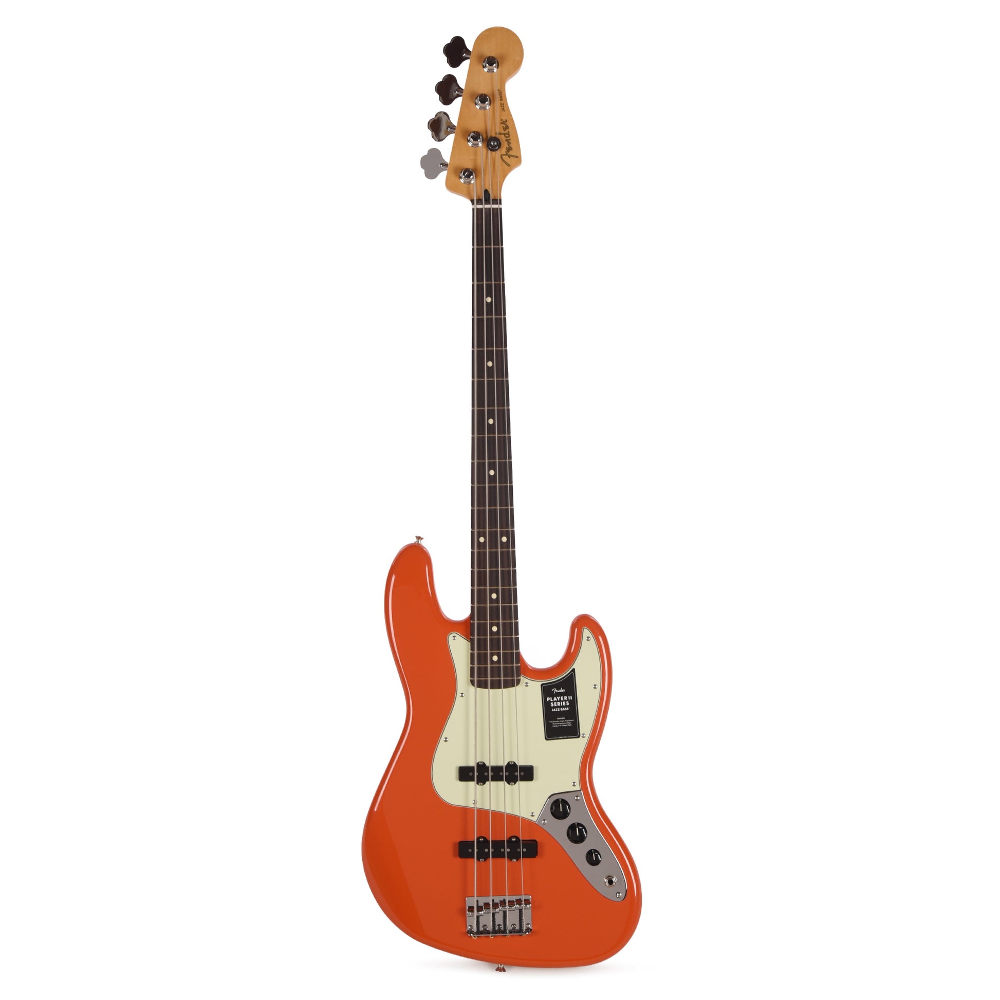 Fender Player II Jazz Bass Rallye Orange Bass Guitars