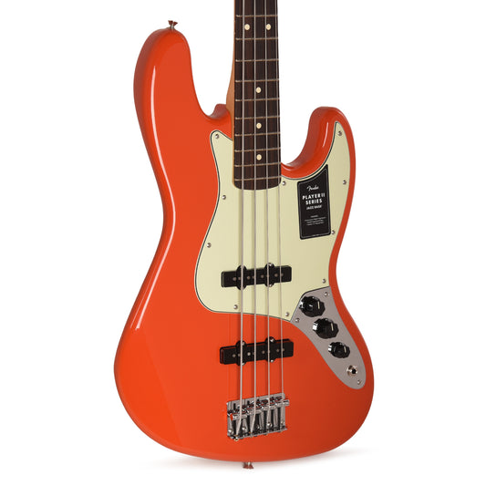 Fender Player II Jazz Bass Rallye Orange Bass Guitars