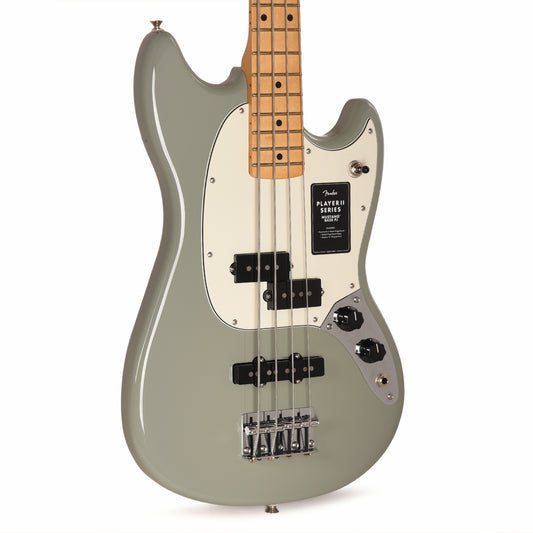 Fender Player II Mustang Bass PJ Cactus Gray Bass Guitars