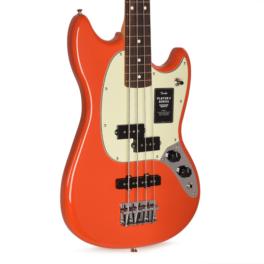 Fender Player II Mustang Bass PJ Rallye Orange Bass Guitars