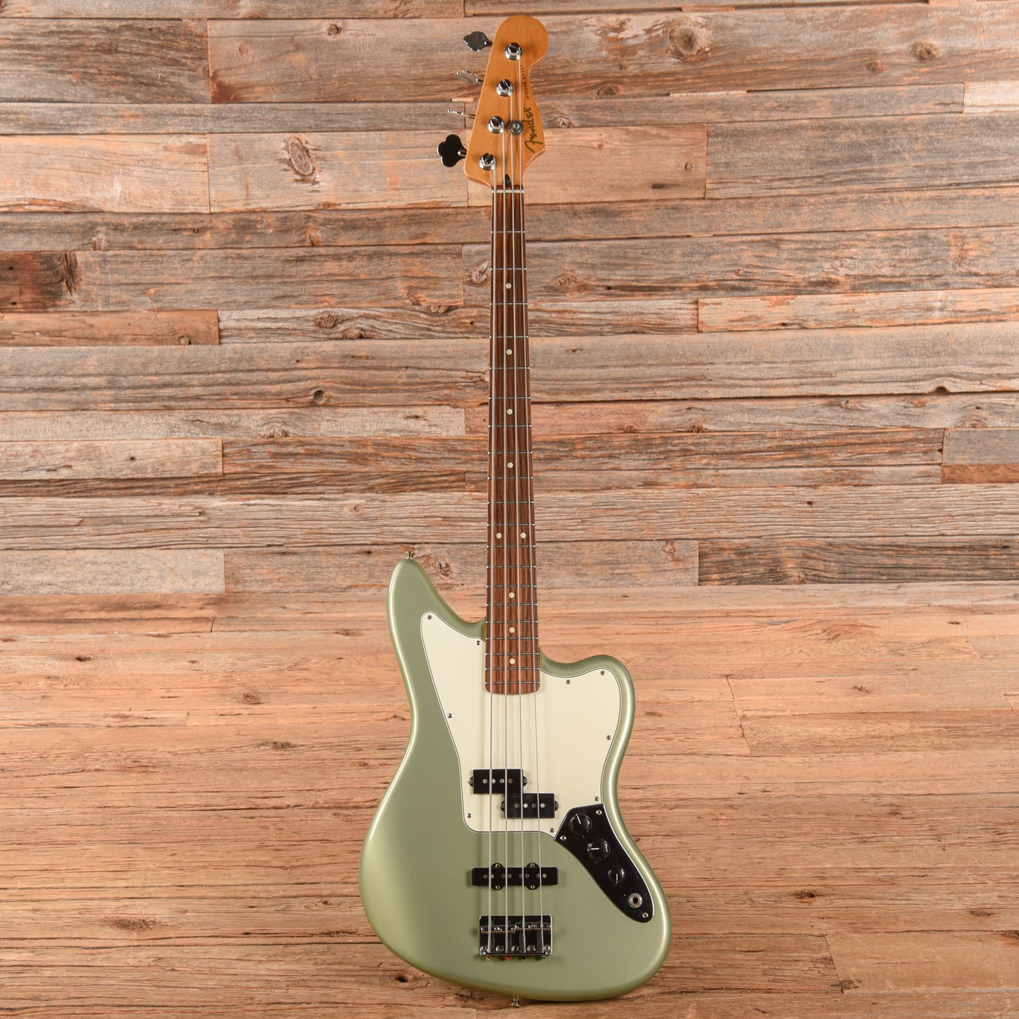 Fender Player Jaguar Bass Sage Green Metallic 2019 Bass Guitars