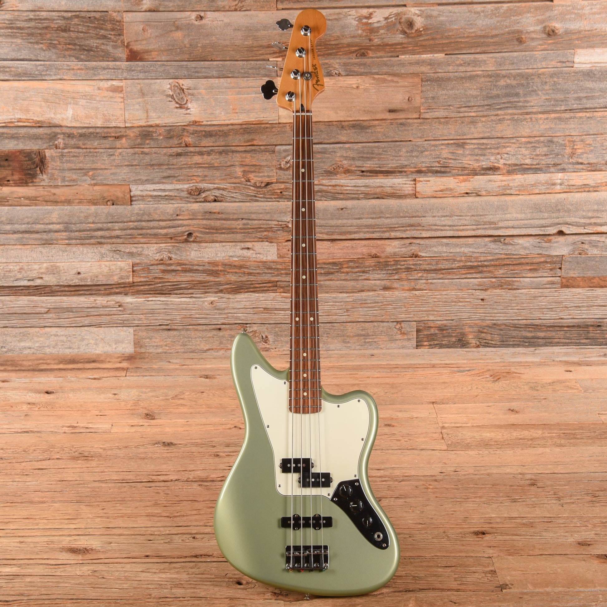 Fender Player Jaguar Bass Sage Green Metallic 2019 Bass Guitars