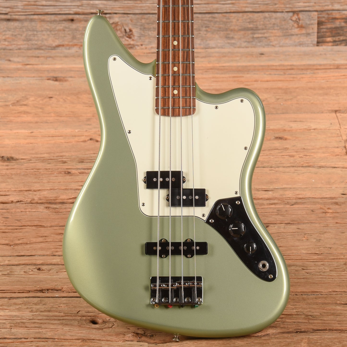 Fender Player Jaguar Bass Sage Green Metallic 2019 Bass Guitars