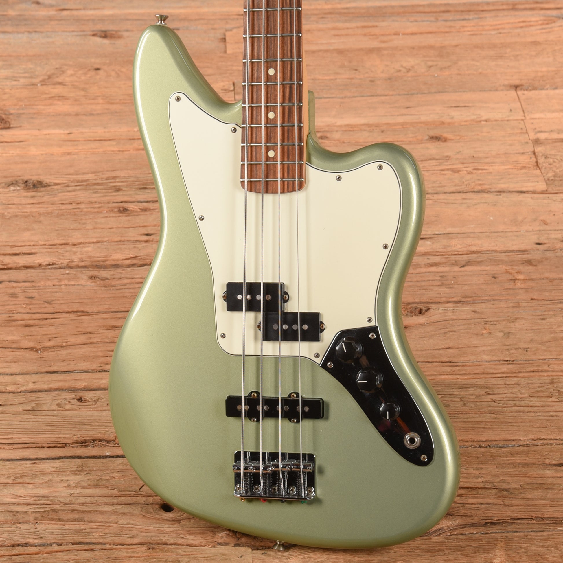 Fender Player Jaguar Bass Sage Green Metallic 2019 Bass Guitars