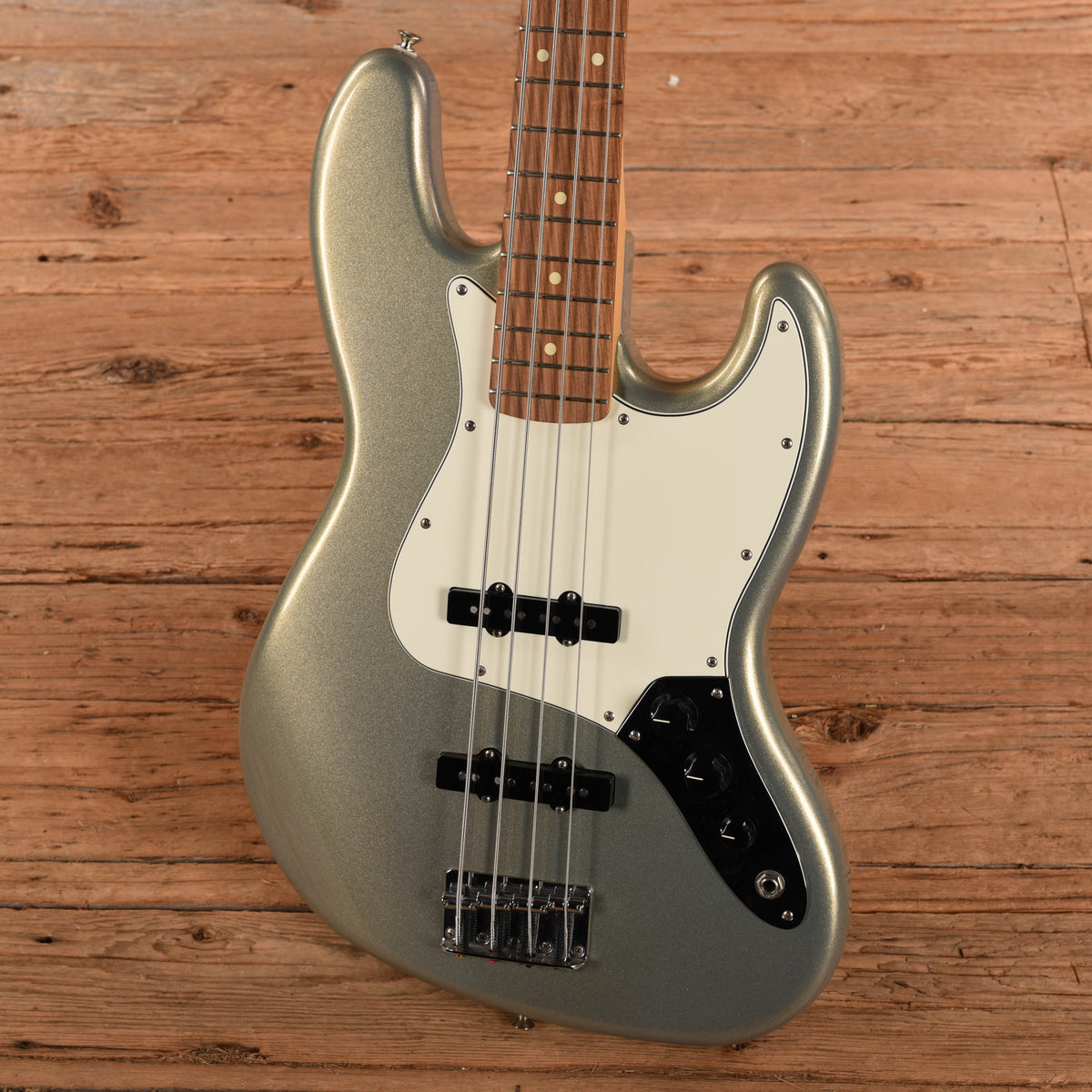 Fender Player Jazz Bass Silver 2021 Bass Guitars
