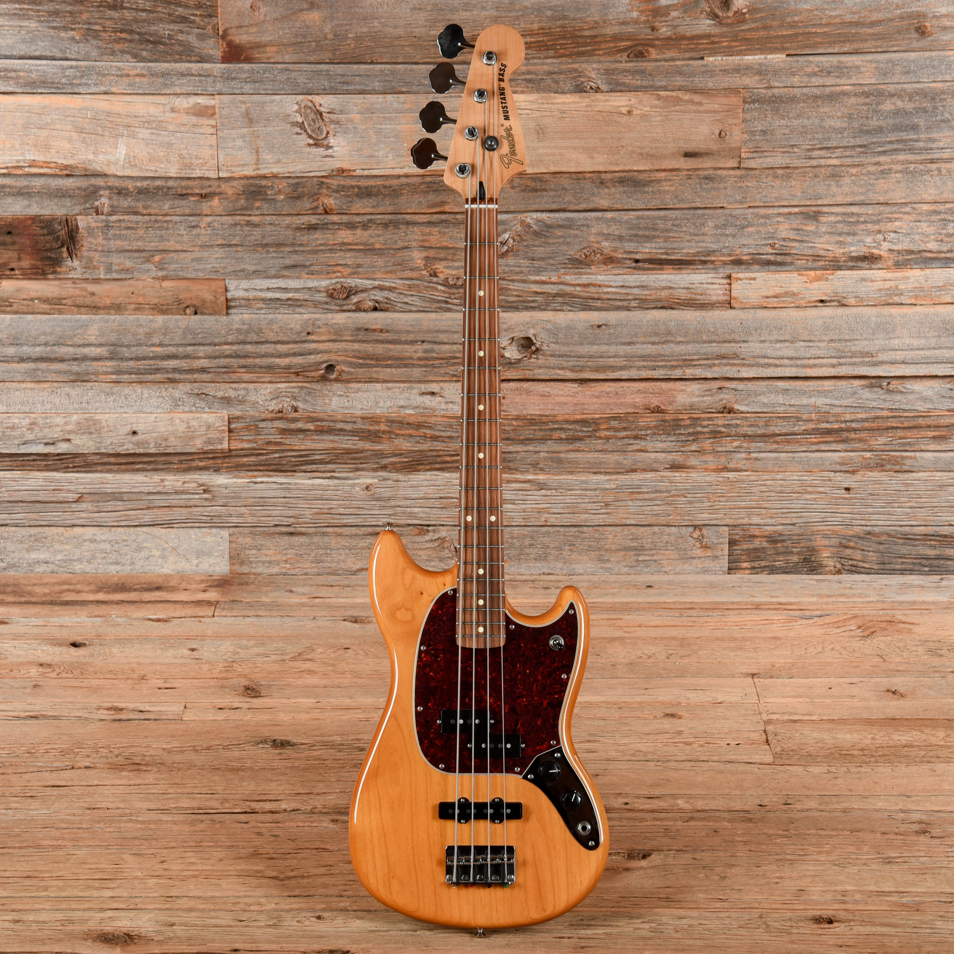 Fender Player Mustang PJ Aged Natural 2021 – Chicago Music Exchange
