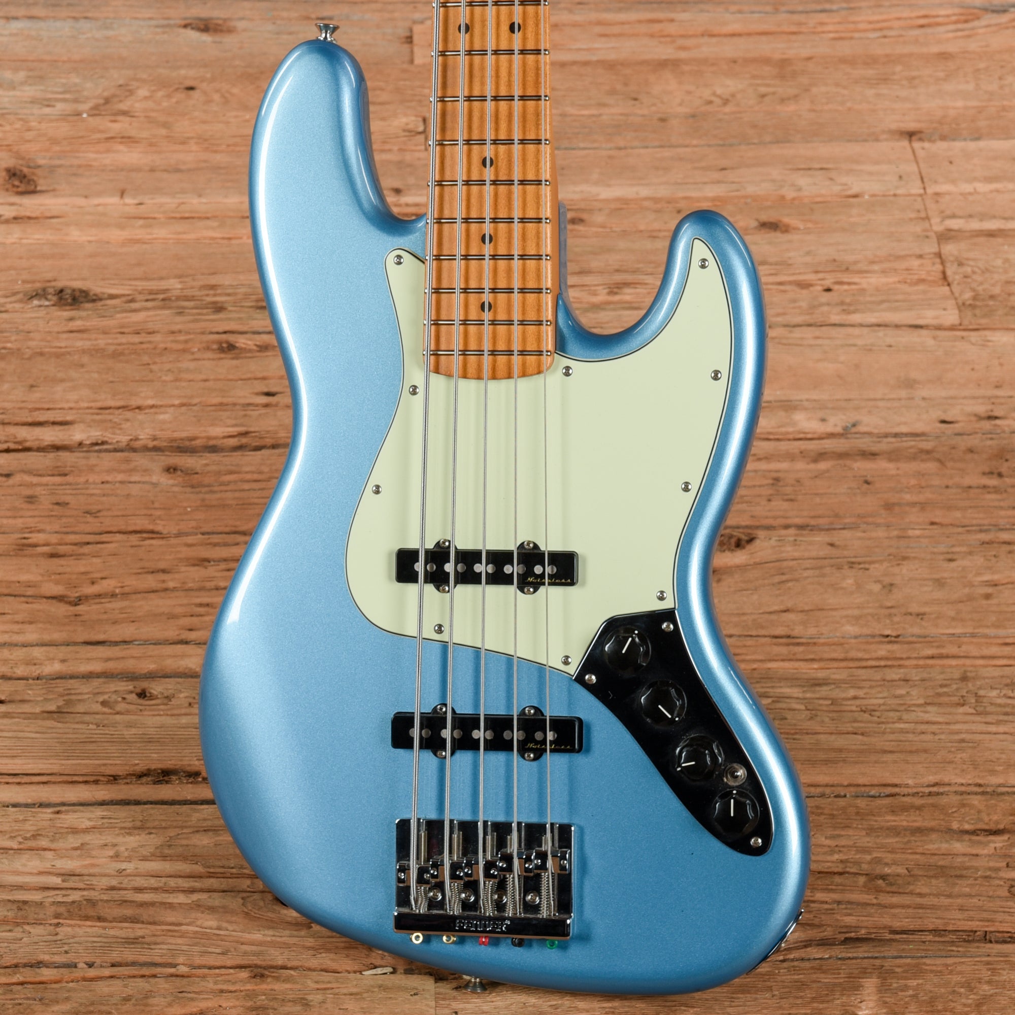 Fender Player Plus Jazz Bass V Opal Spark 2022 Bass Guitars