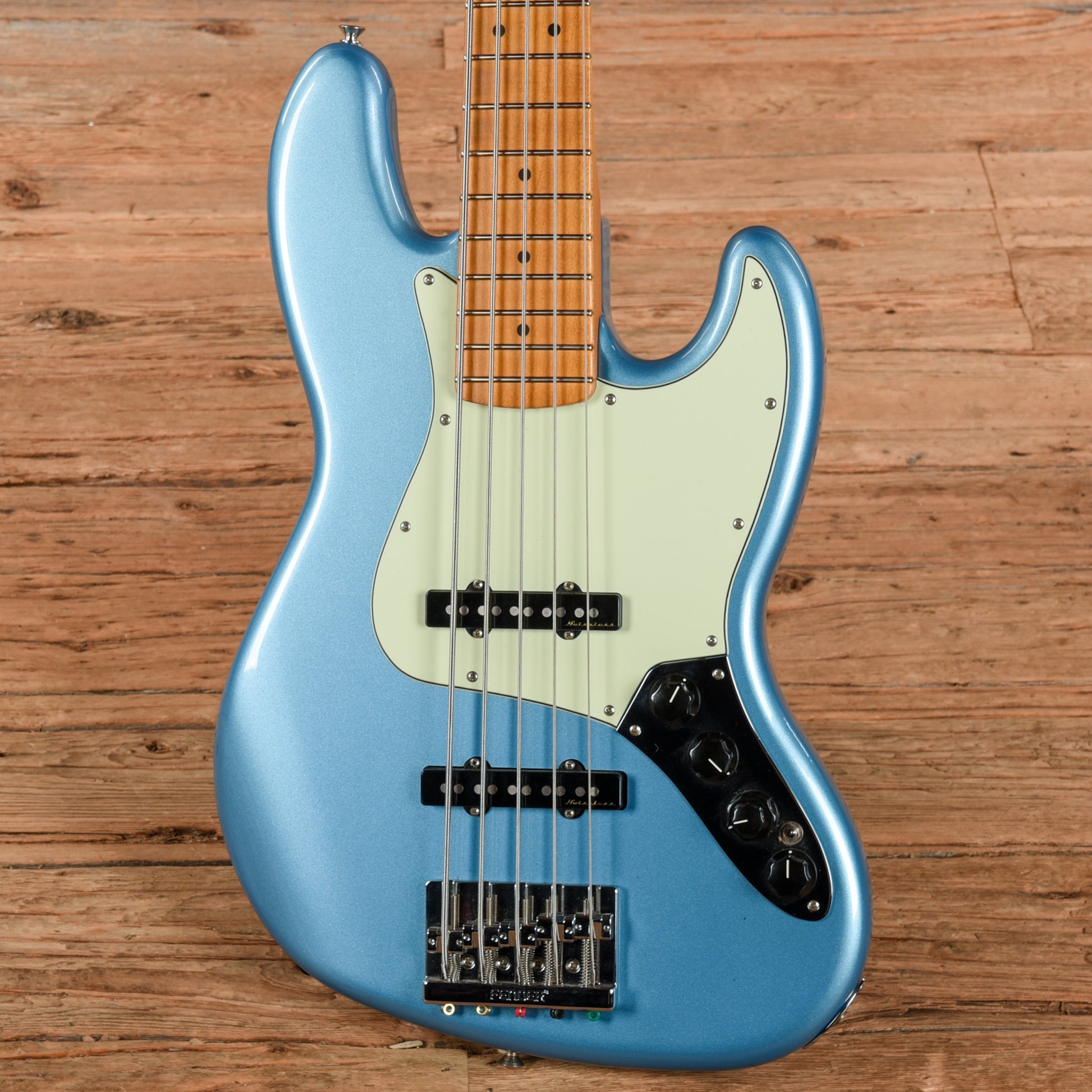 Fender Player Plus Jazz Bass V Opal Spark 2022 Bass Guitars