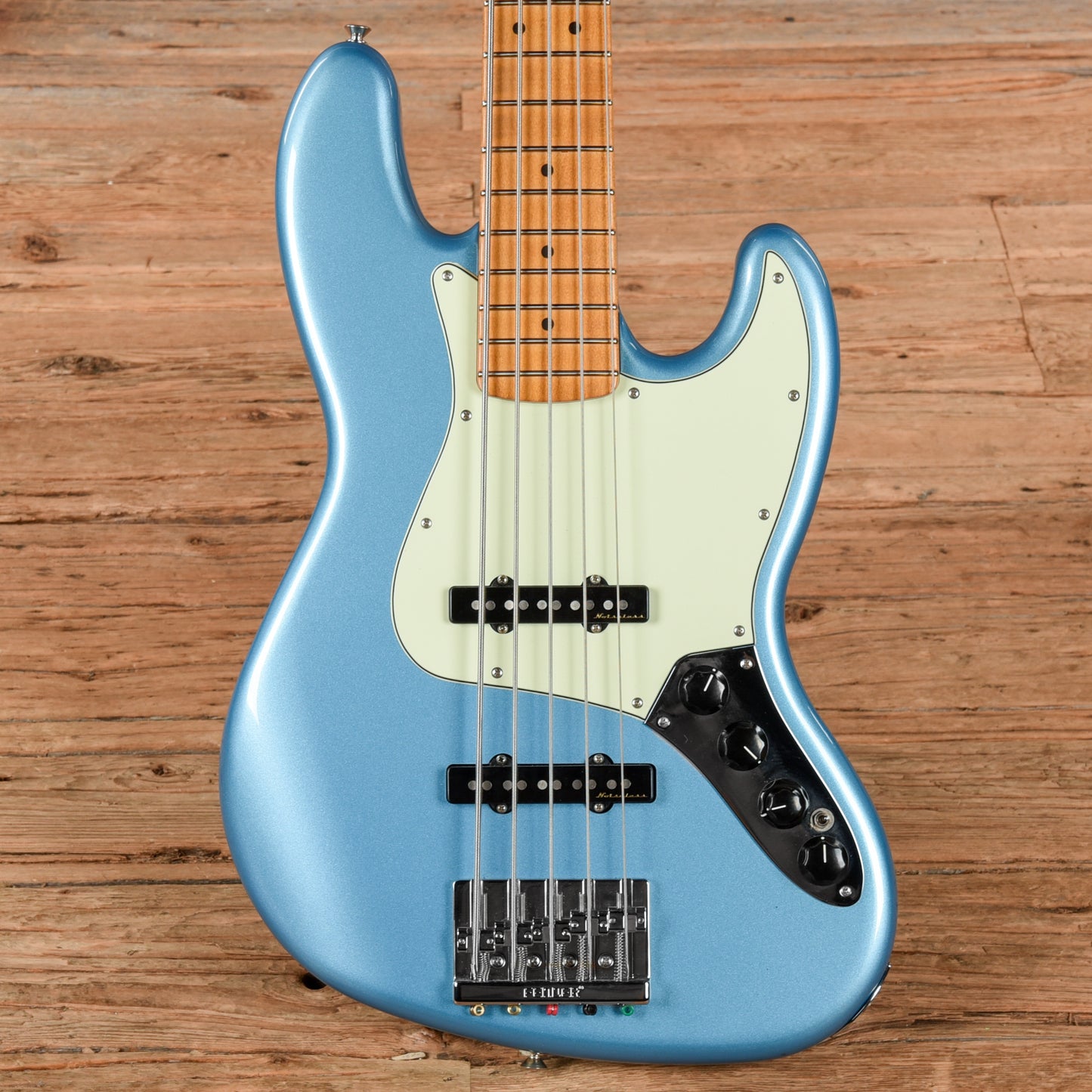 Fender Player Plus Jazz Bass V Opal Spark 2022 Bass Guitars
