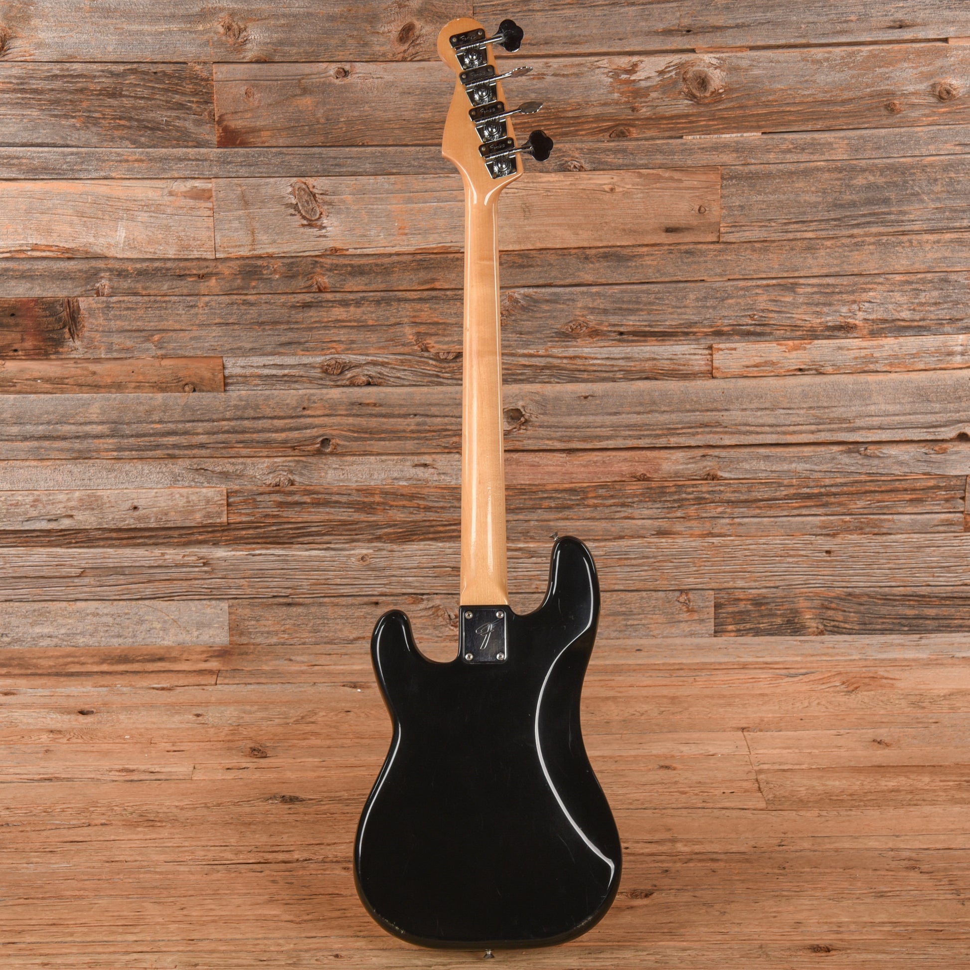 Fender Precision Bass Black 1977 Bass Guitars