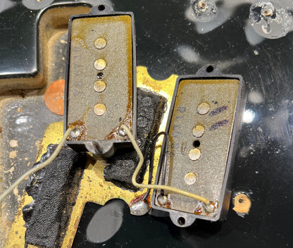 Fender Precision Bass Black 1977 Bass Guitars