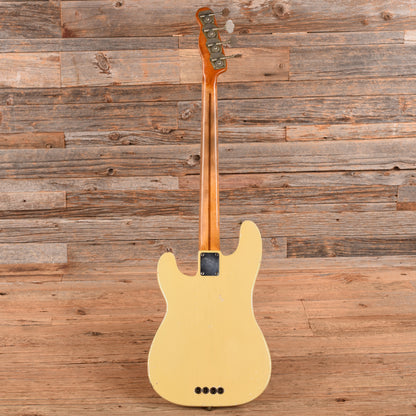 Fender Precision Bass Blonde Refin 1953 Bass Guitars