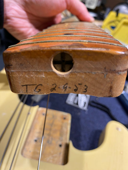 Fender Precision Bass Blonde Refin 1953 Bass Guitars