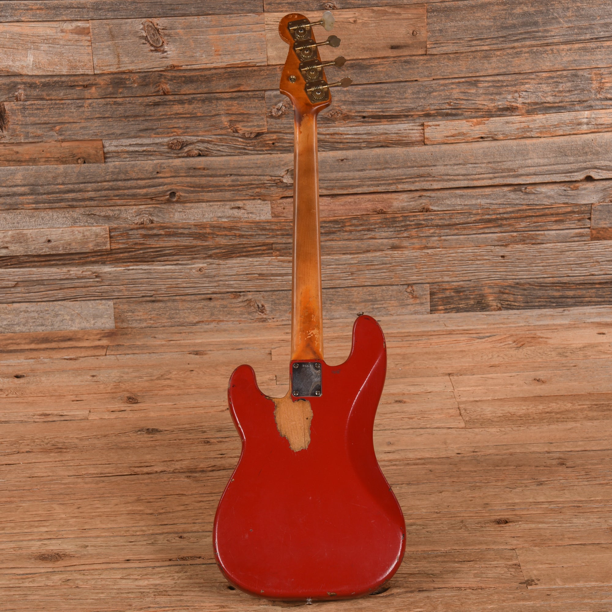 Fender Precision Bass Dakota Red Refin 1963 – Chicago Music Exchange