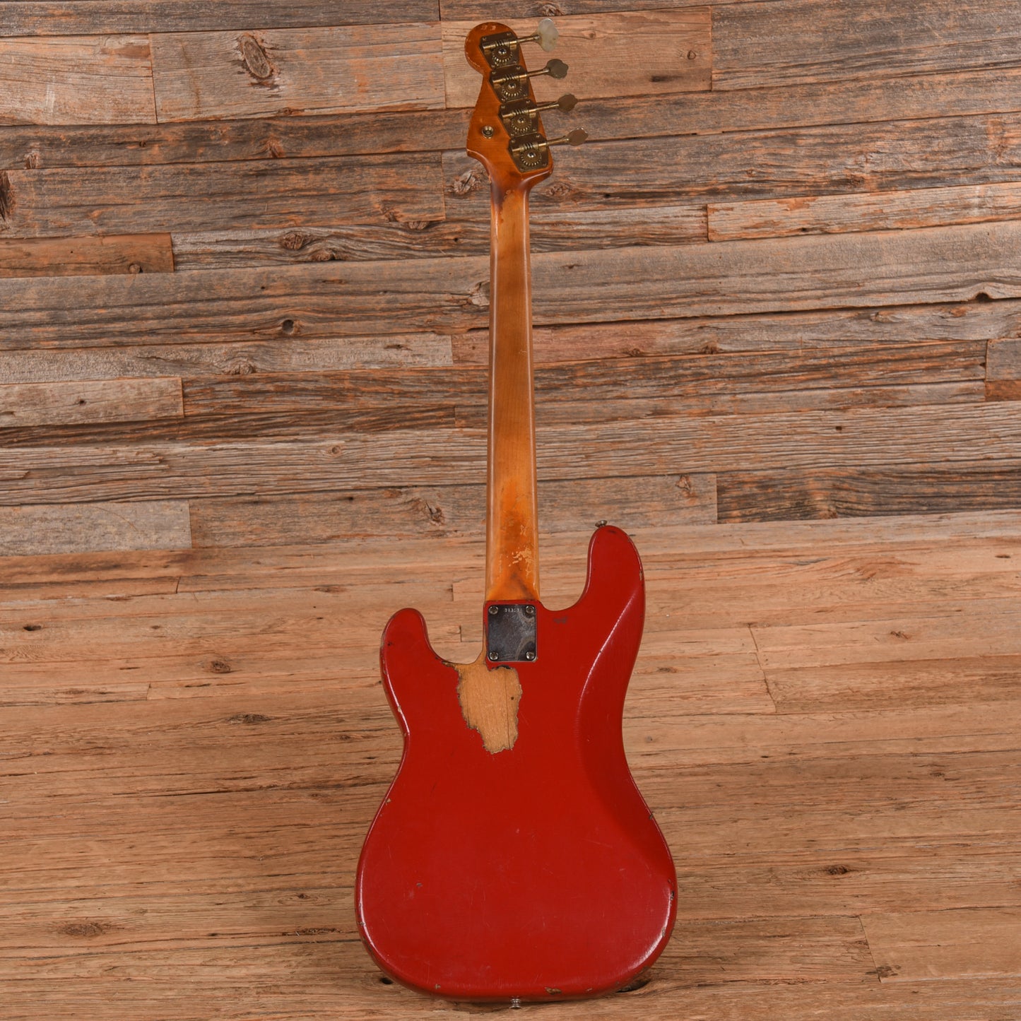 Fender Precision Bass Dakota Red Refin 1963 Bass Guitars