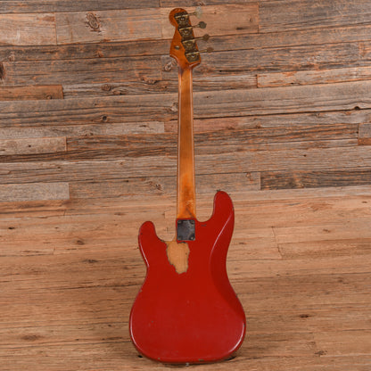 Fender Precision Bass Dakota Red Refin 1963 Bass Guitars