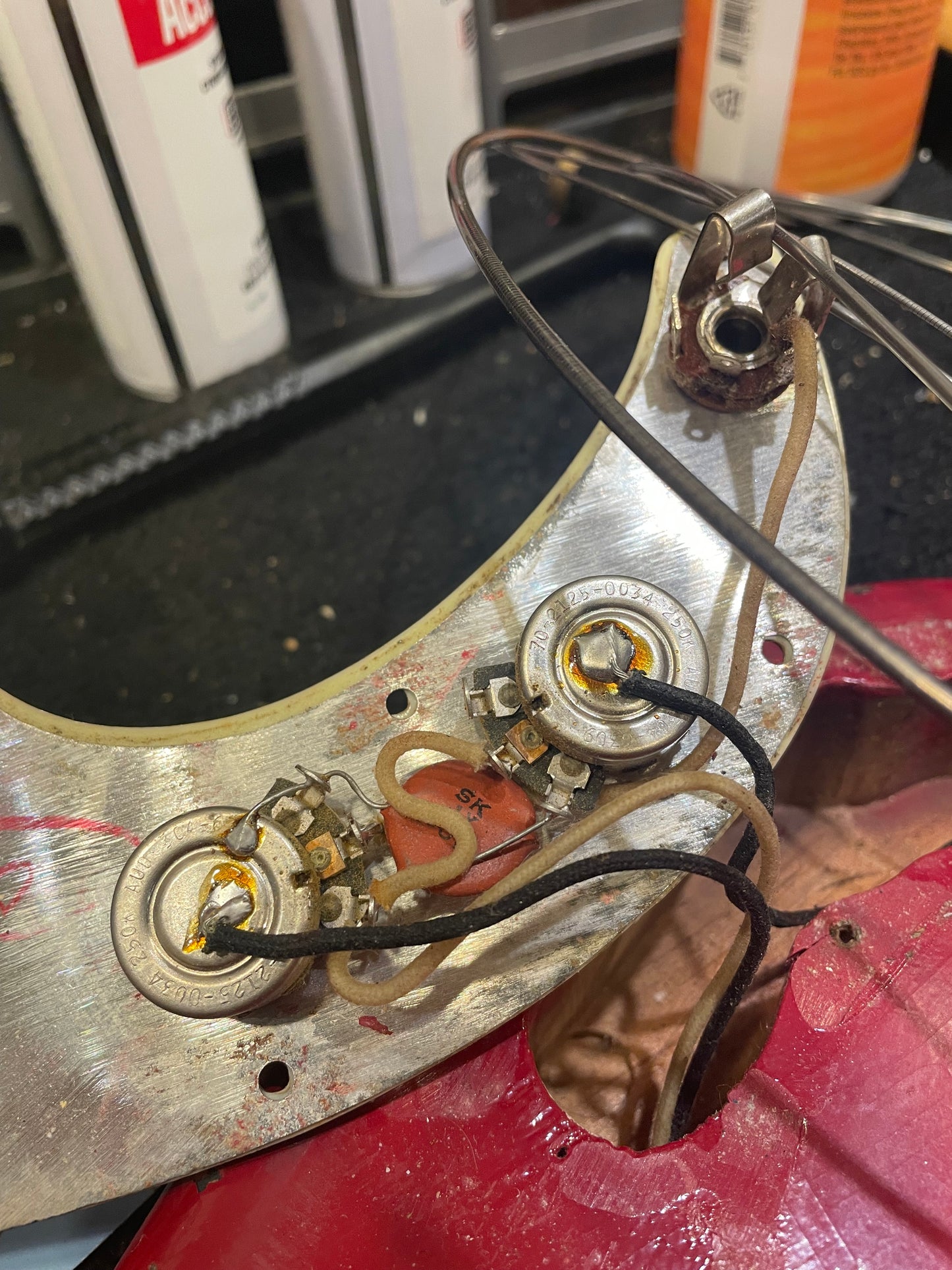 Fender Precision Bass Dakota Red Refin 1963 Bass Guitars