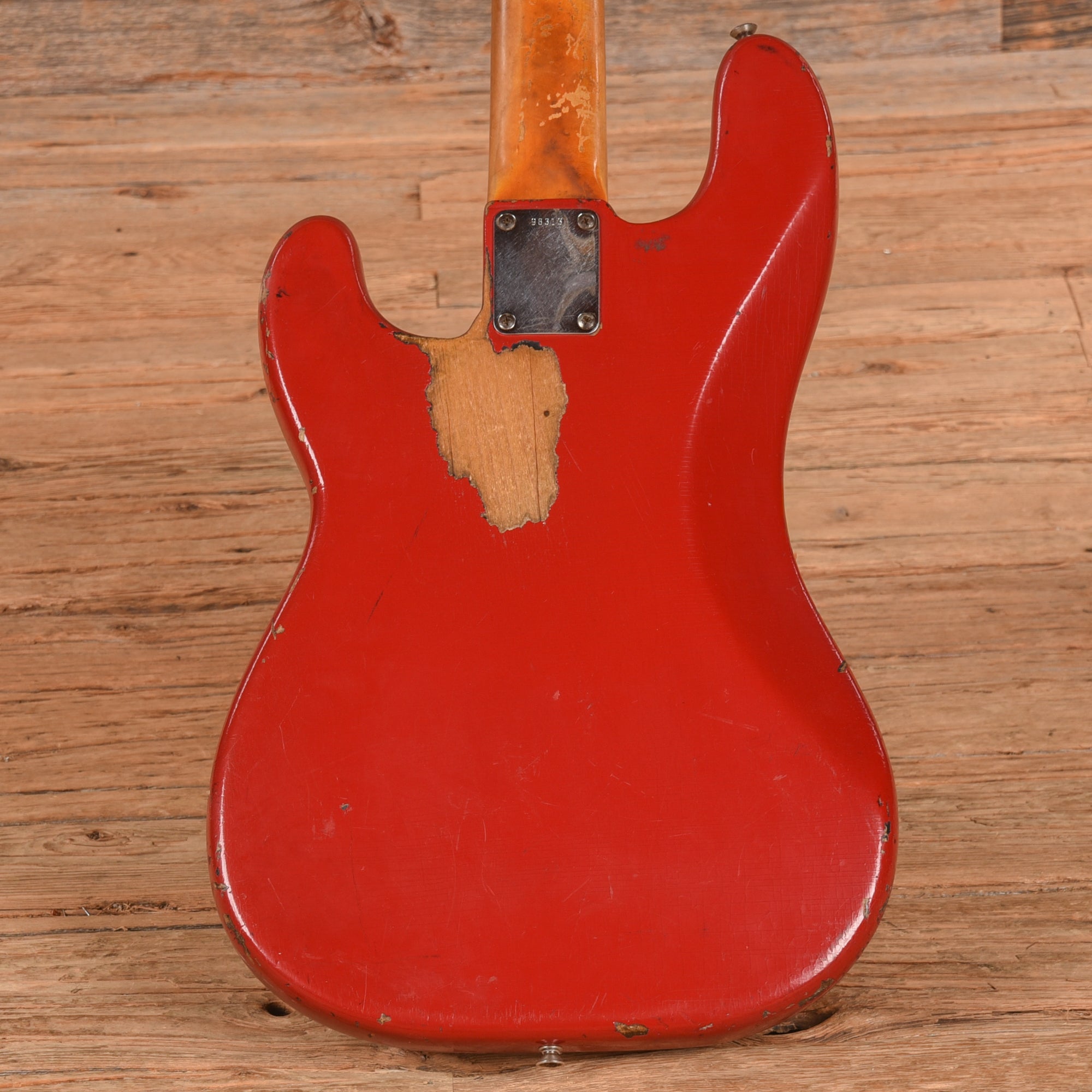 Fender Precision Bass Dakota Red Refin 1963 – Chicago Music Exchange