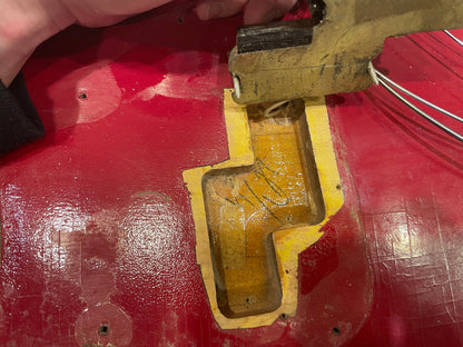 Fender Precision Bass Dakota Red Refin 1963 Bass Guitars
